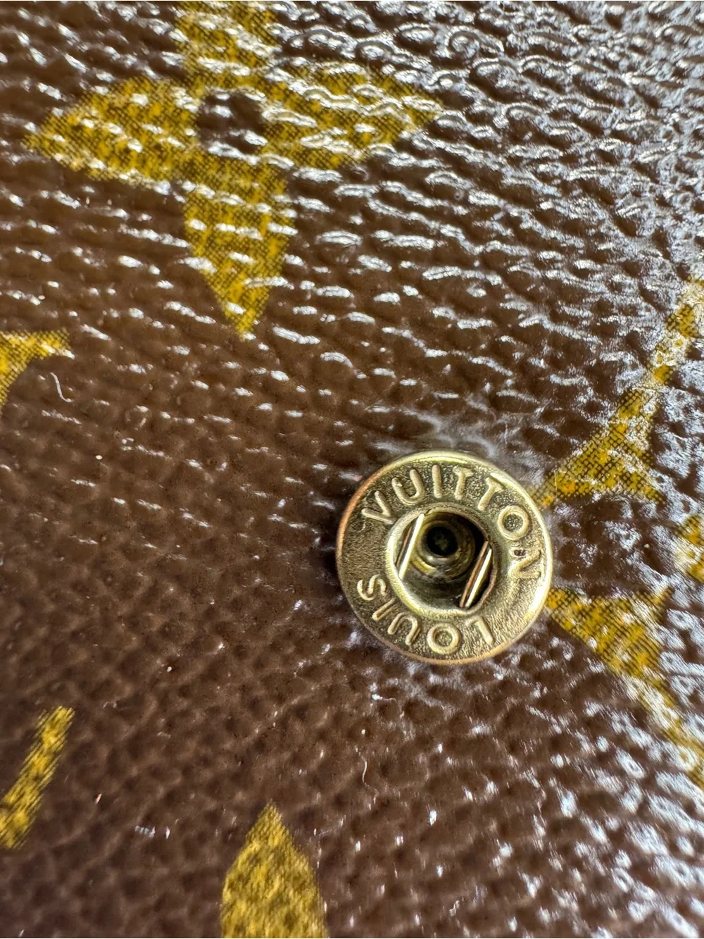 Louis Vuitton LV Monogram Canvas Brown & Gold Agenda Organizer